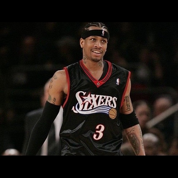 Kids Large Nike Allen Iverson Jersey - Picture 2 of 7